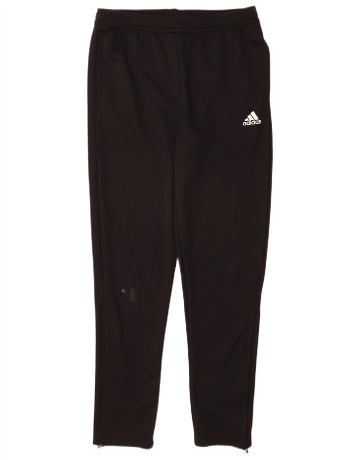 Pantaloni della tuta ADIDAS Aeroready da bambino 13-14 anni in poliestere nero