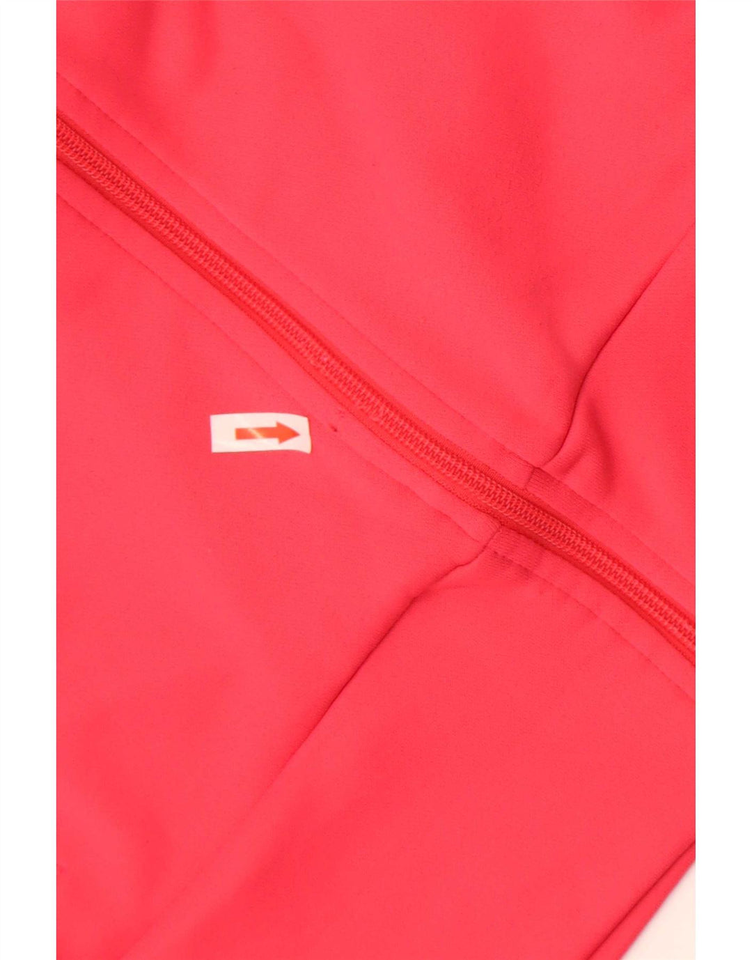 Giacca da ginnastica da donna Adidas UK 16 grande rosa poliestere