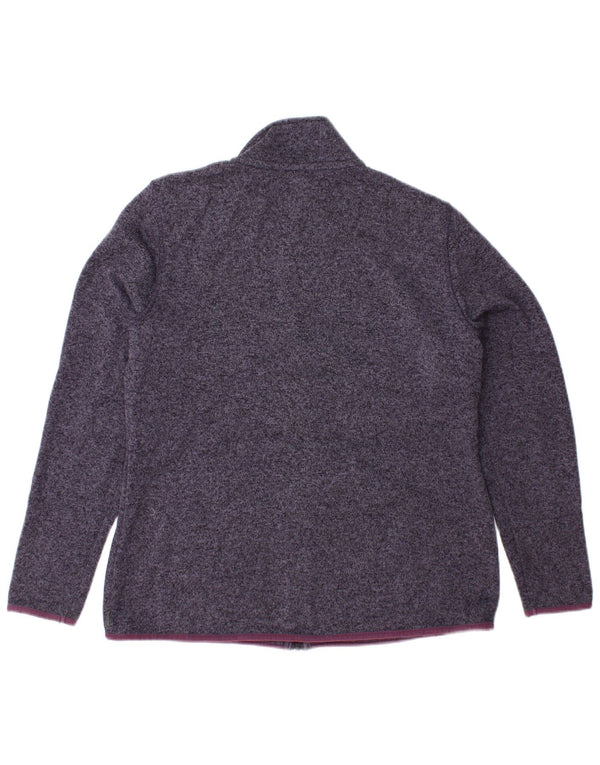 EDDIE BAUER Giacca da tuta da donna UK 18 XL Poliestere blu navy