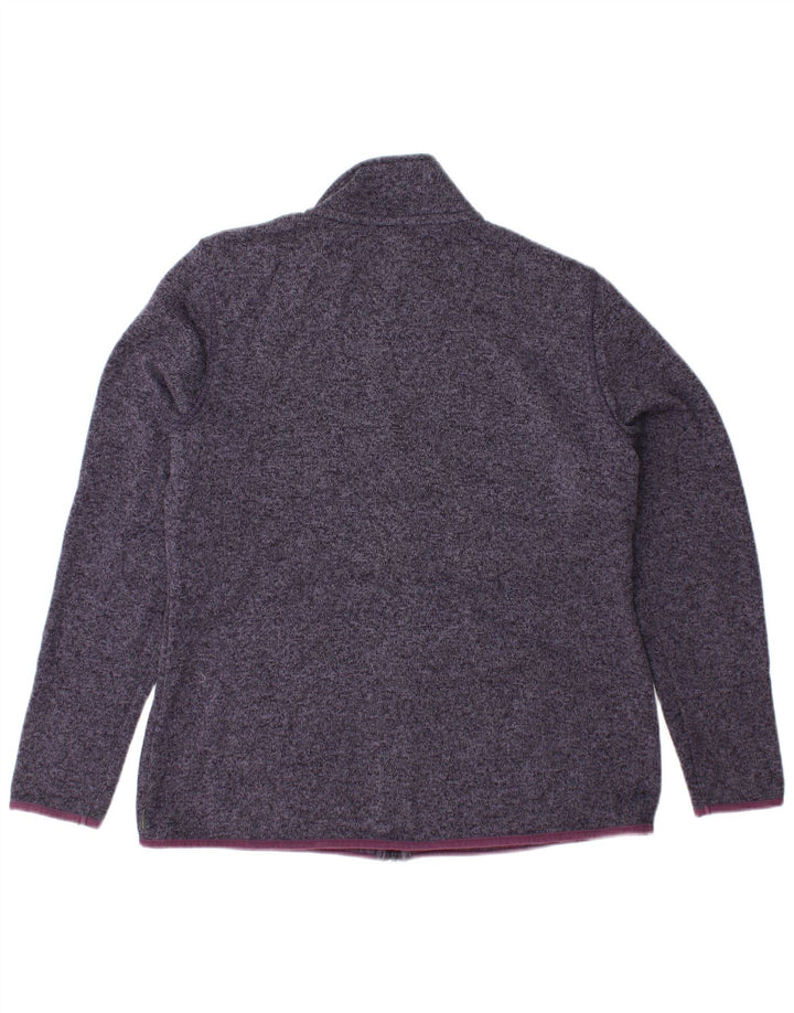 EDDIE BAUER Giacca da tuta da donna UK 18 XL Poliestere blu navy