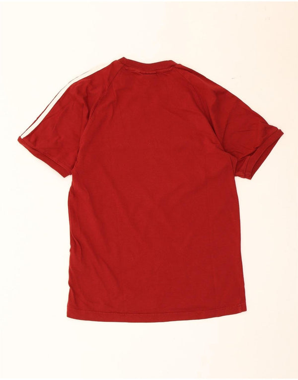 T-shirt Adidas da uomo Top Small rossa in cotone