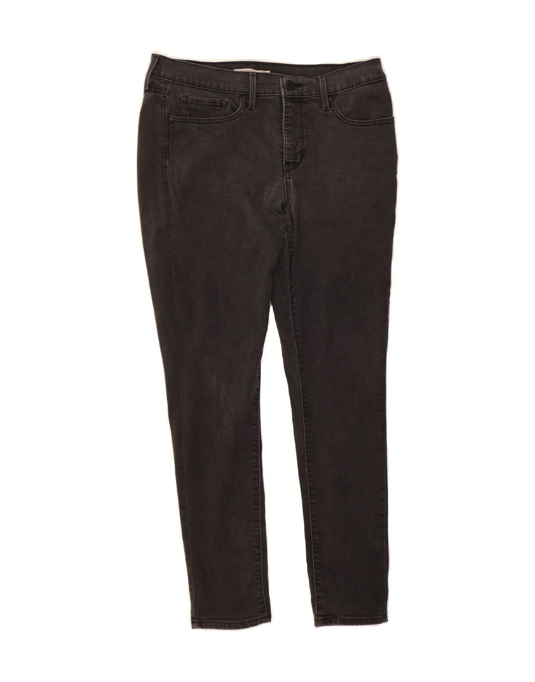 LEVI'S Womens Shaping Skinny Jeans W31 L30 Black Cotton Vintage Levi's and Second-Hand Levi's from Messina Hembry 