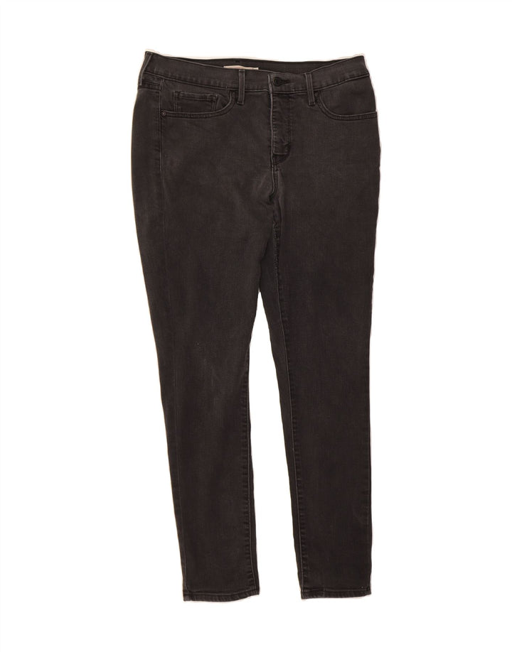 LEVI'S Womens Shaping Skinny Jeans W31 L30 Black Cotton Vintage Levi's and Second-Hand Levi's from Messina Hembry 