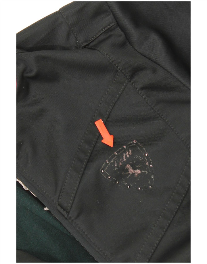 Giacca da tuta da donna Lotto UK 12 Poliestere color block medio nero