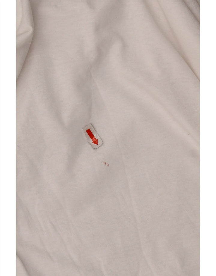 JACK & JONES T-shirt da uomo Top in cotone bianco medio