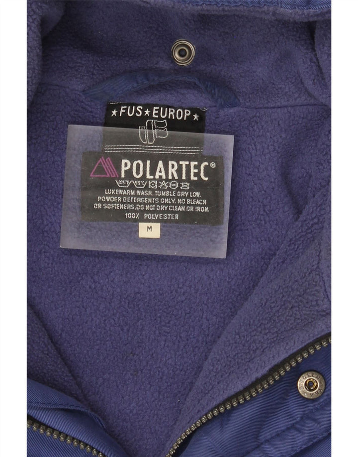 Giacca a vento oversize da uomo Polartec UK 38 Poliestere blu medio