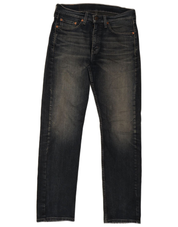 Jeans dritti Levi's da uomo 505 vestibilità regolare W30 L32 Blu Navy