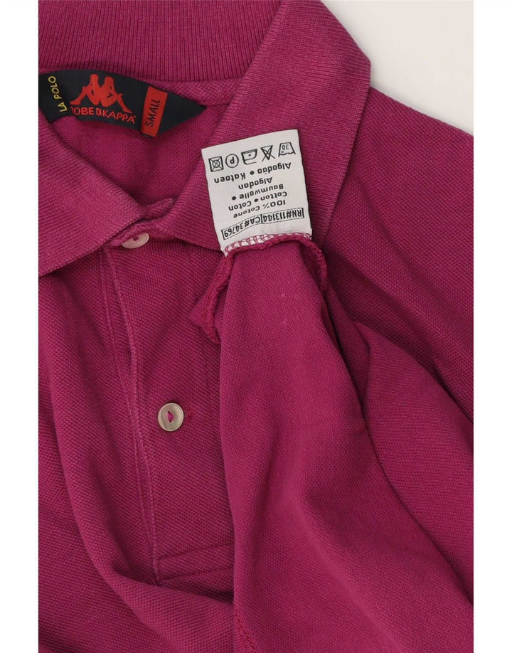 Polo Kappa Uomo Small Viola in cotone