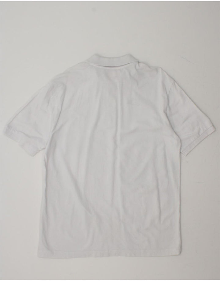 KAPPA Mens Polo Shirt 2XL White Cotton Vintage Kappa and Second-Hand Kappa from Messina Hembry 