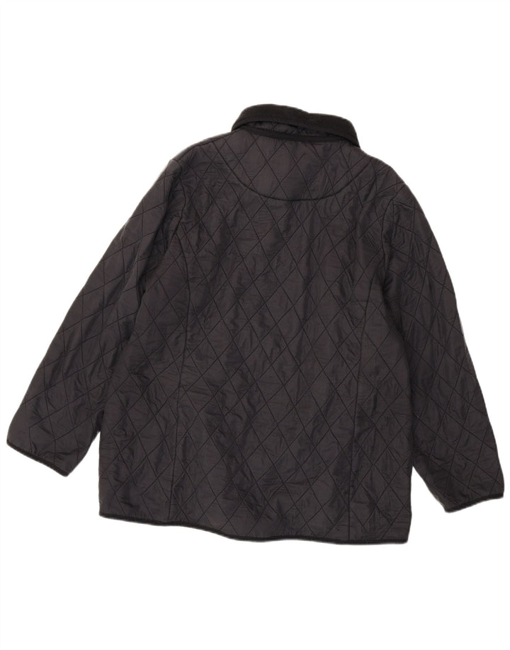 Giacca trapuntata da donna BARBOUR UK 20 2XL Poliammide nera