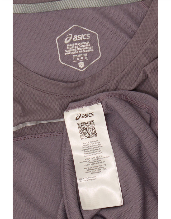 Asics Donna UK 14 Large Viola Poliestere Sport