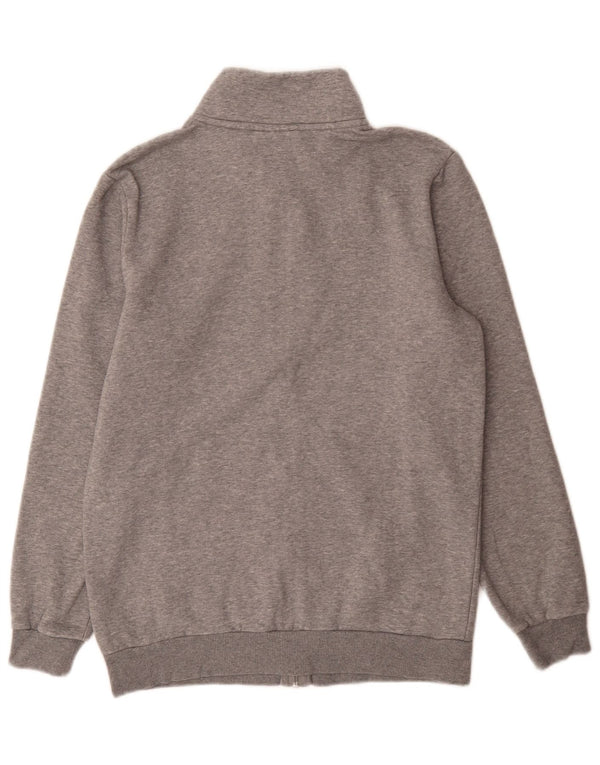 Giacca da ginnastica da uomo Puma Small in cotone chiazzato grigio