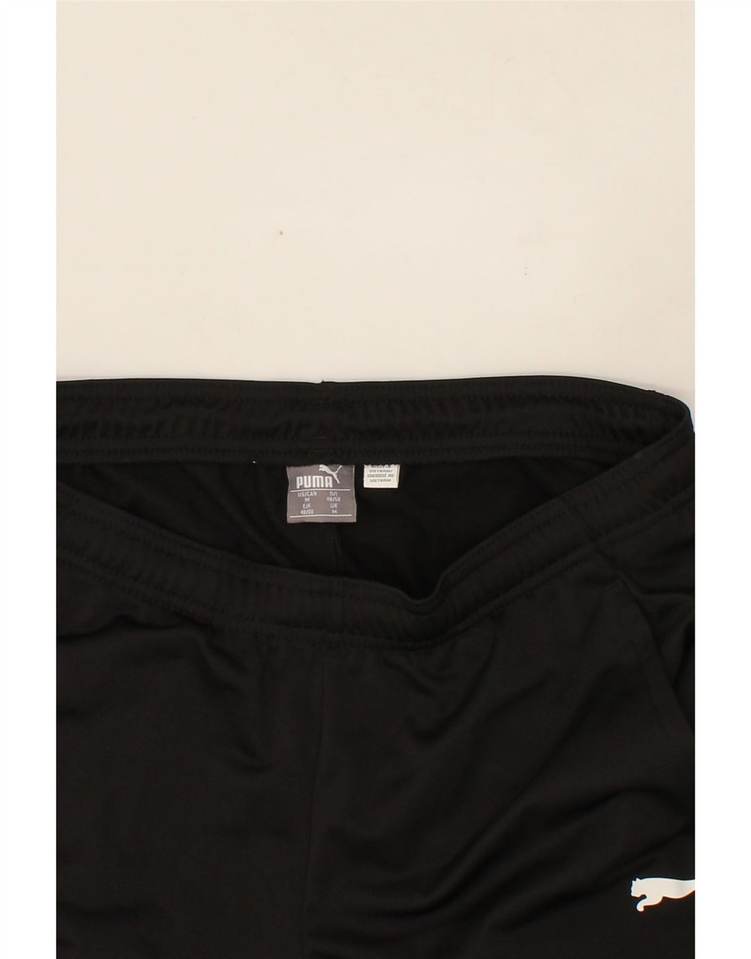 PUMA Mens Tracksuit Trousers Medium Black Vintage Puma and Second-Hand Puma from Messina Hembry 