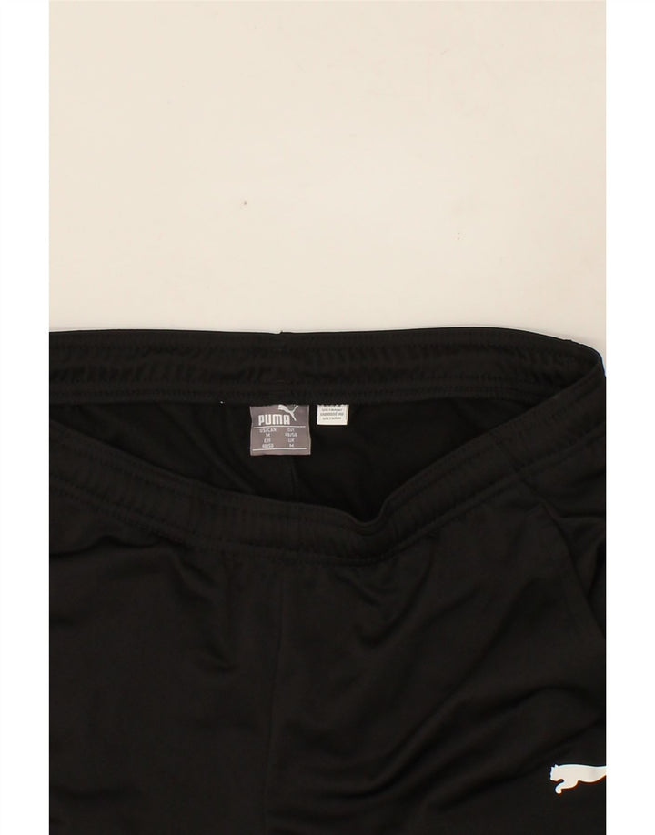 PUMA Mens Tracksuit Trousers Medium Black Vintage Puma and Second-Hand Puma from Messina Hembry 