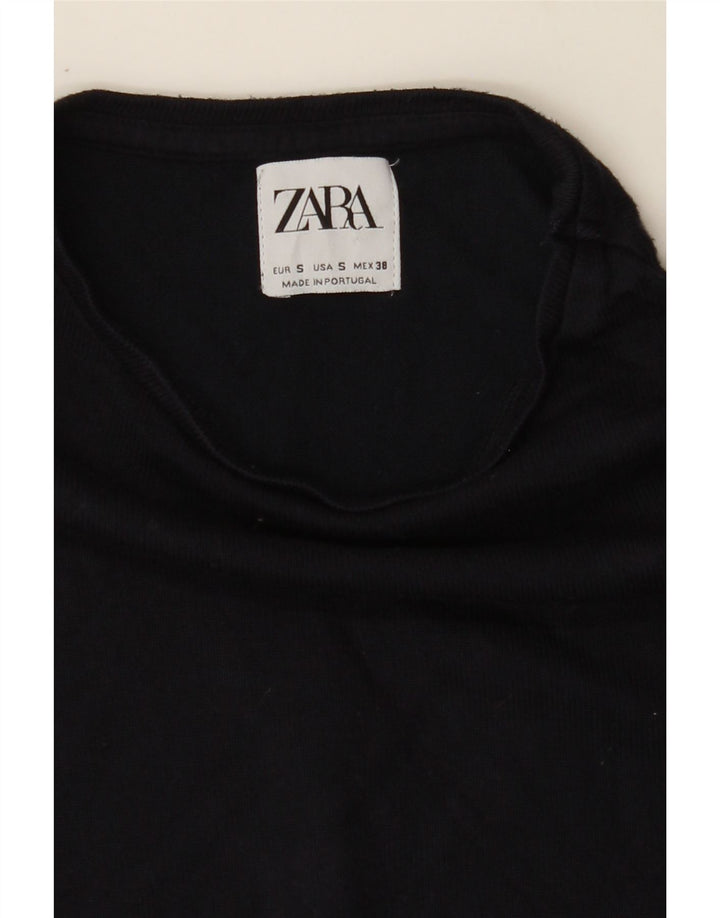 Womens T-Shirt Top UK 10 Small Vintage Zara and Second-Hand Zara from Messina Hembry 