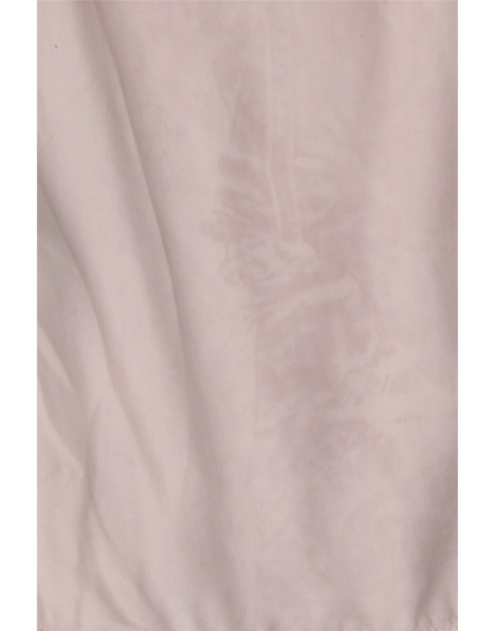 Marks & Spencer Camicetta da donna con volant sul davanti UK 16 Large Lyocell rosa