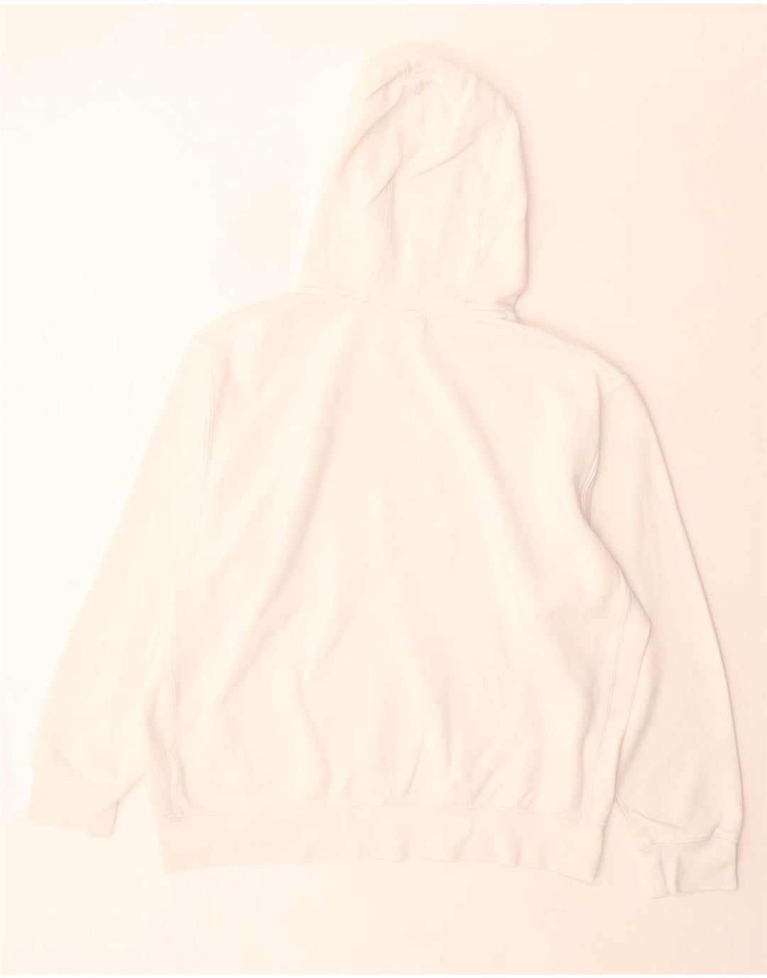 Felpa con cappuccio da uomo Nike Large in cotone bianco