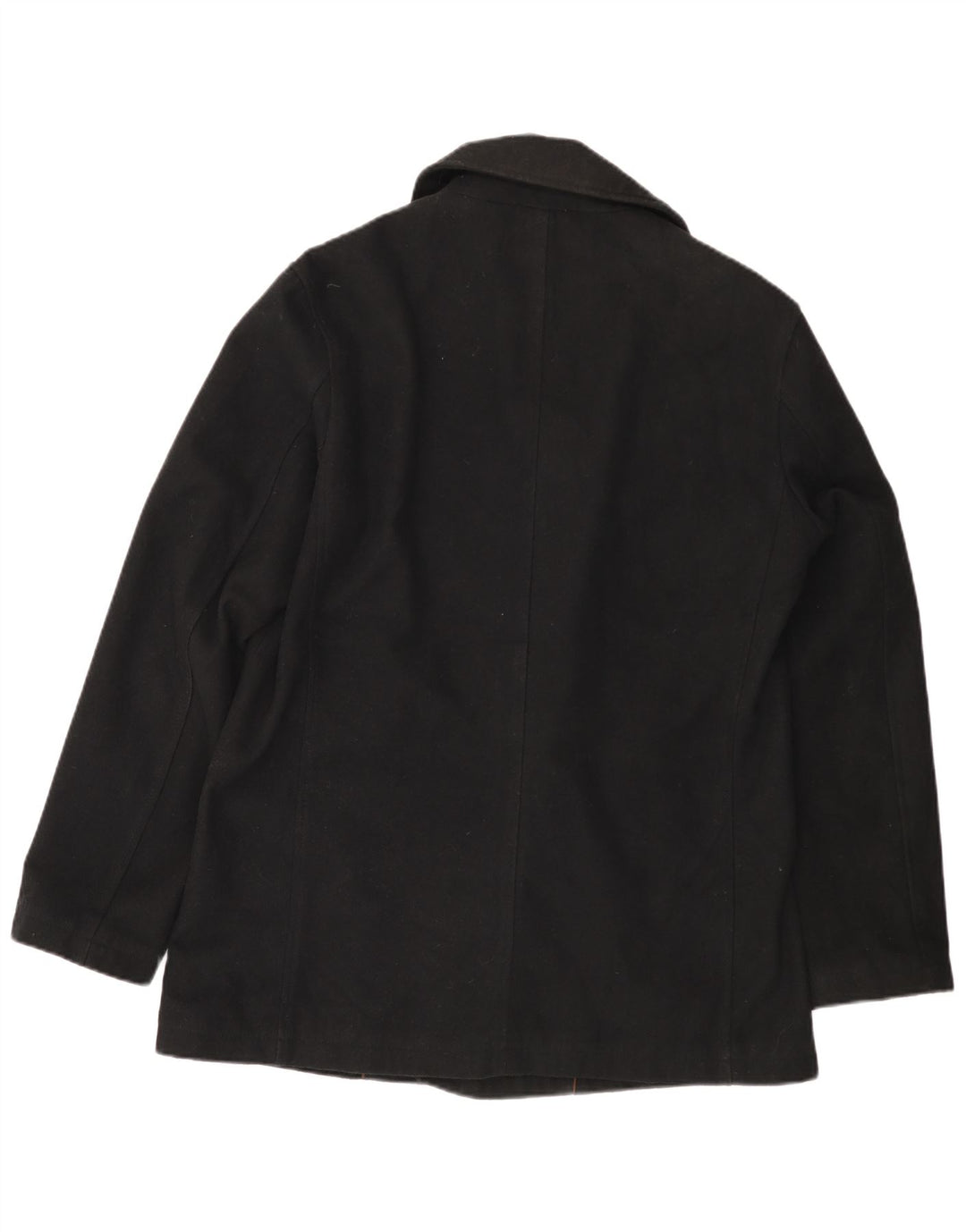 Cappotto da marinaio da uomo Marks & Spencer UK 40 grande poliestere nero