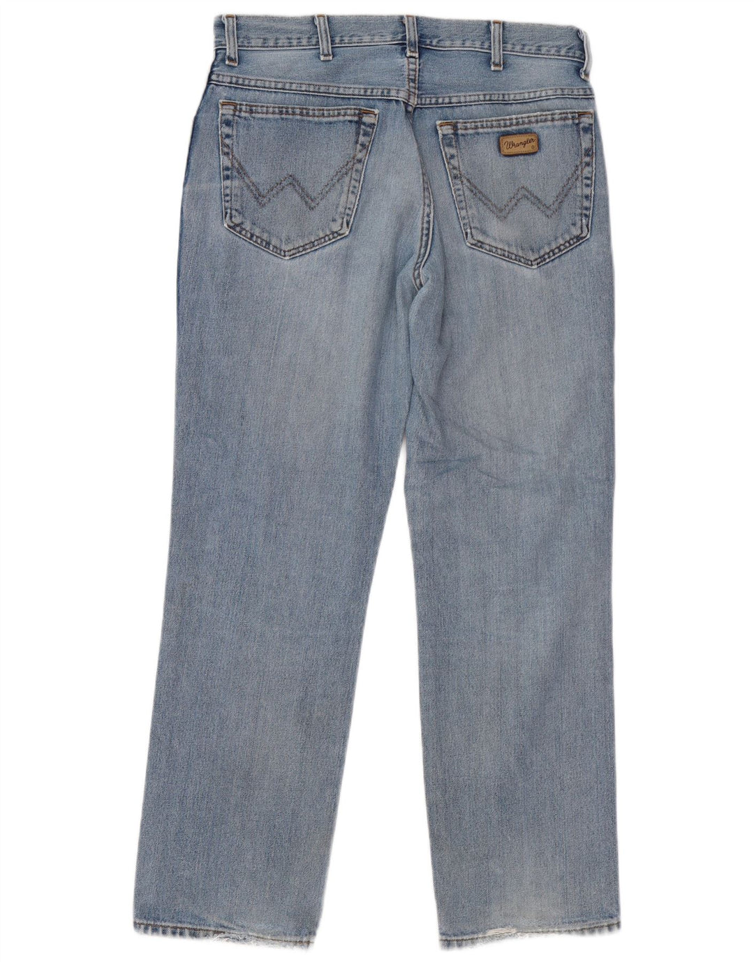 Jeans dritti da uomo Wrangler W33 L30 cotone blu
