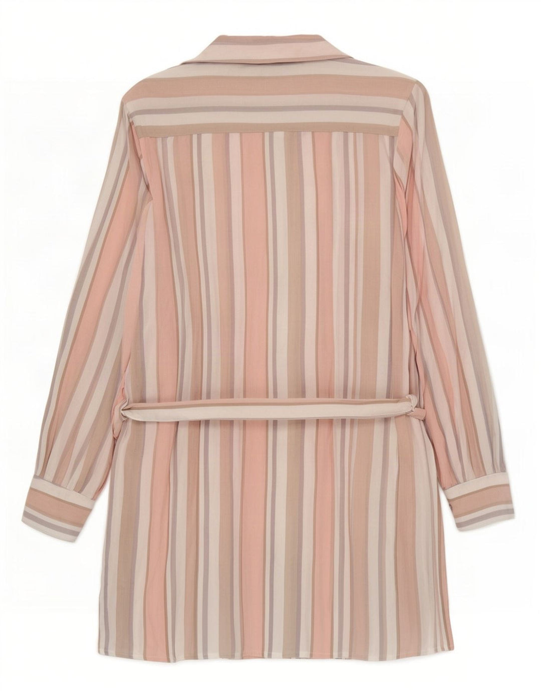 Abito camicia da donna Guess UK 12 Rayon a righe multicolore medio