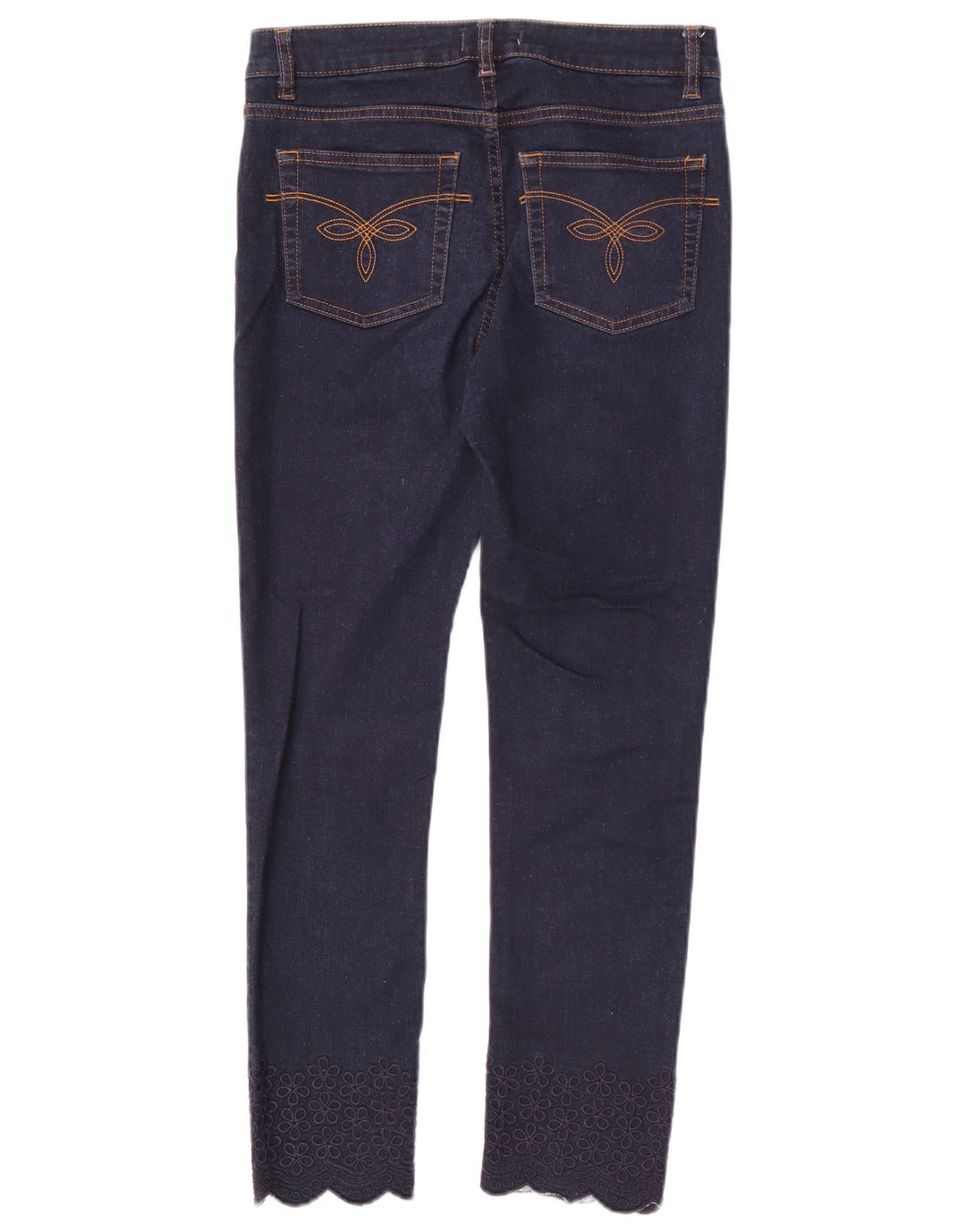 Jeans slim da donna Ted Baker W28 L26 blu navy floreale