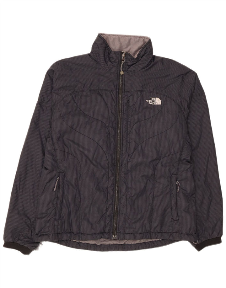 Giacca imbottita da donna The North Face UK 16 Large Black Check Nylon
