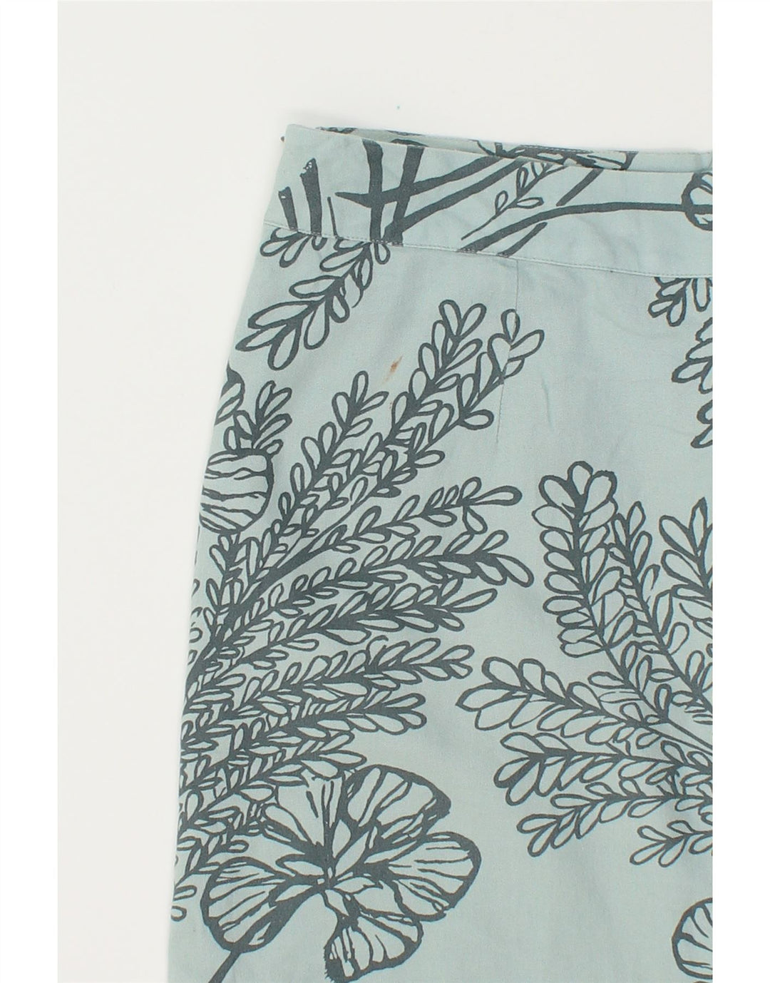 WHITE STUFF Womens Straight Skirt UK 10 Small W30  Blue Floral Vintage White Stuff and Second-Hand White Stuff from Messina Hembry 