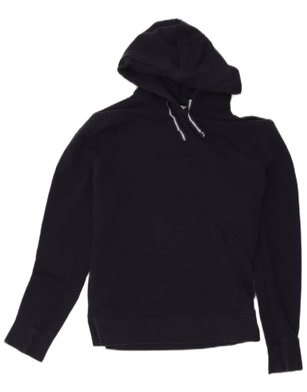 Maglione con cappuccio da uomo Marks & Spencer piccolo in cotone blu navy
