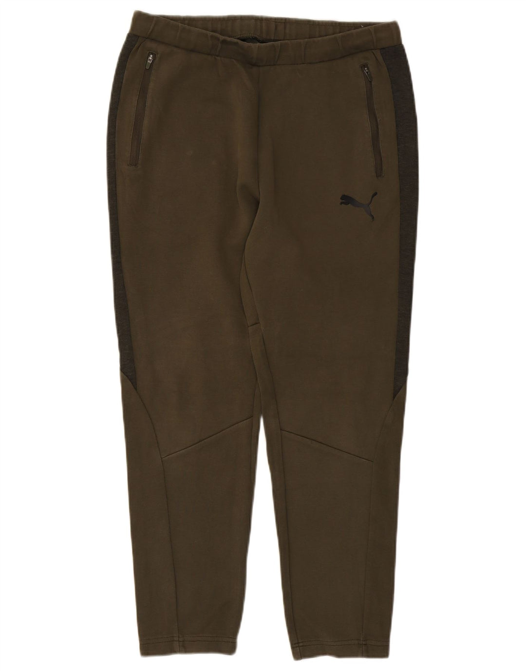 Pantaloni della tuta da uomo Puma Large Khaki Colourblock