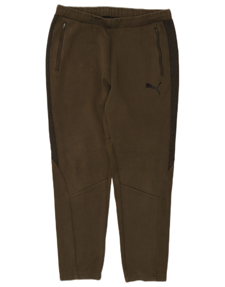 Pantaloni della tuta da uomo Puma Large Khaki Colourblock
