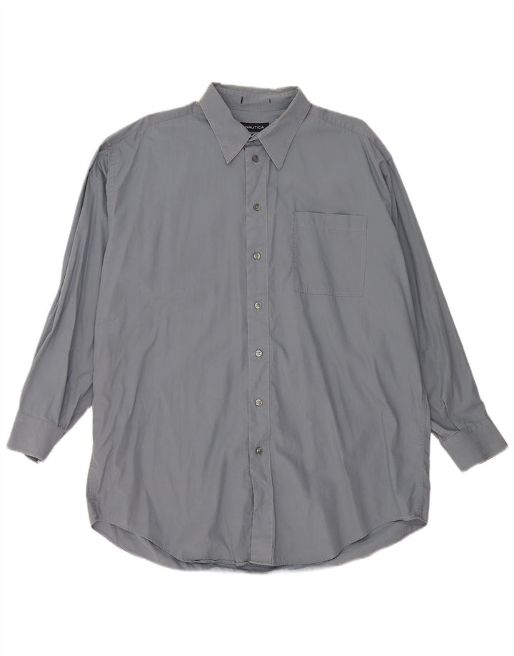 Camicia da uomo Nautica XL grigia
