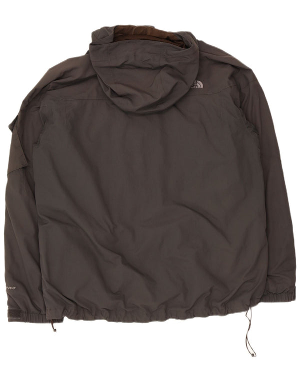 THE NORTH FACE Giacca da uomo con cappuccio Hyvent UK 40 Large in nylon grigio
