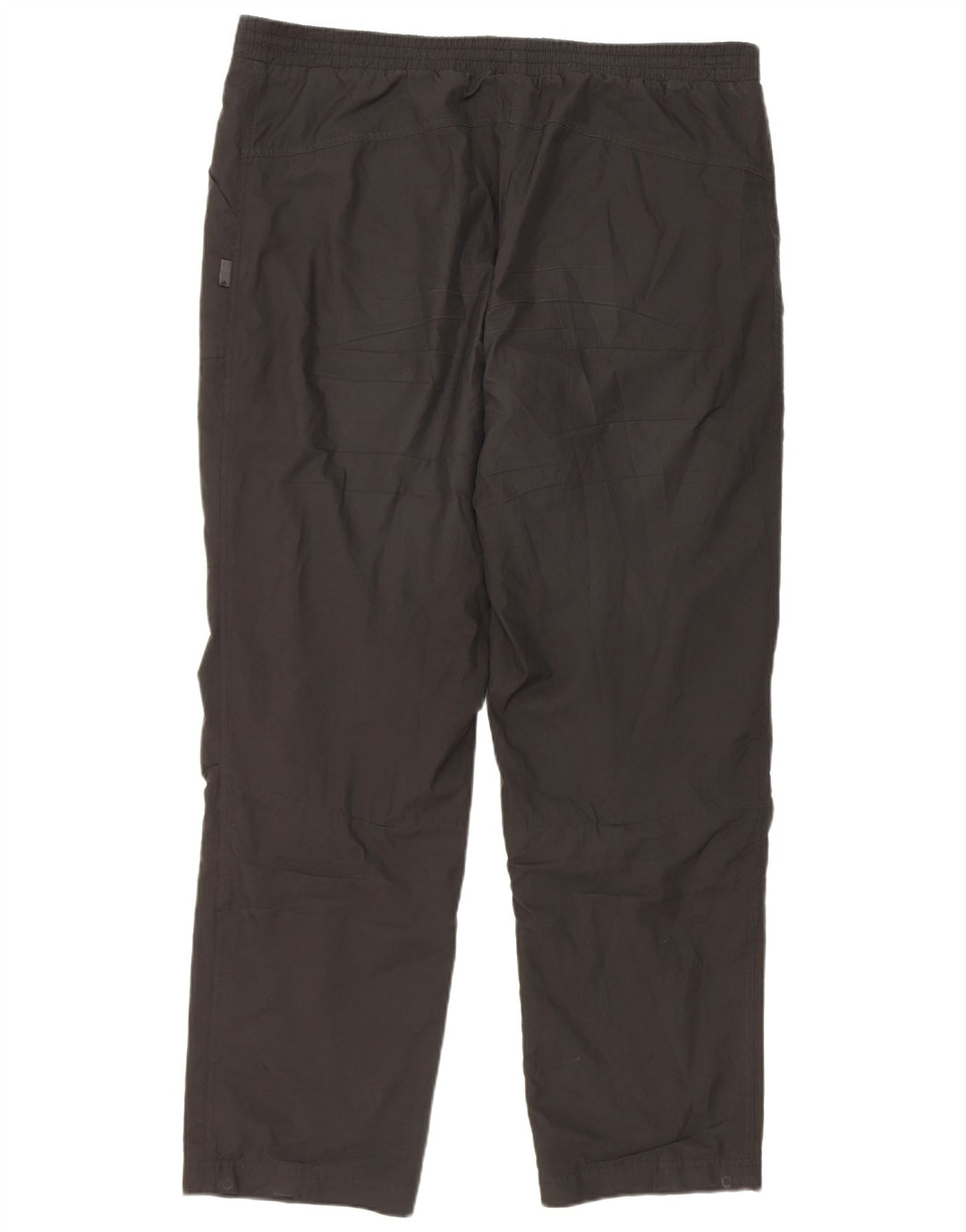 Pantaloni da tuta da uomo Adidas Large neri in poliestere