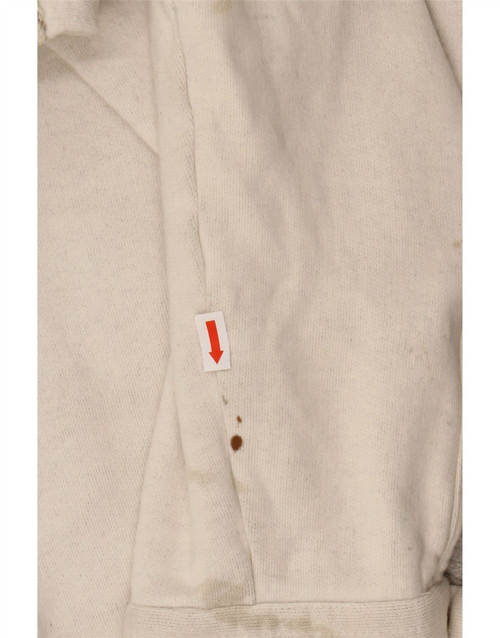 Giubbotto bomber grafico da uomo VINTAGE UK 44 2XL Lana a righe beige