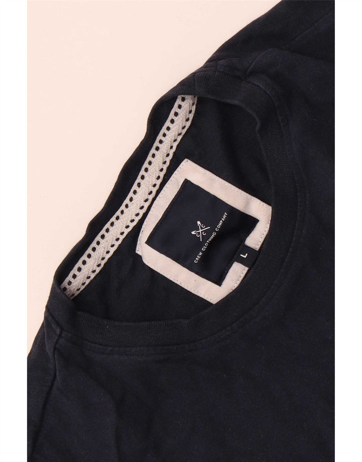 Crew Clothing T-shirt da donna Top grande blu navy