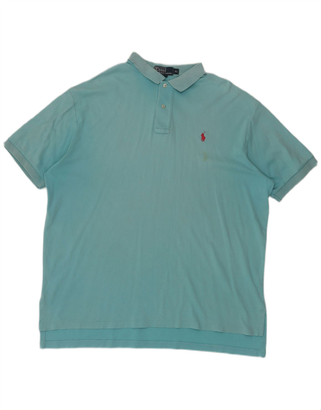 POLO RALPH LAUREN Polo da uomo XL in cotone turchese