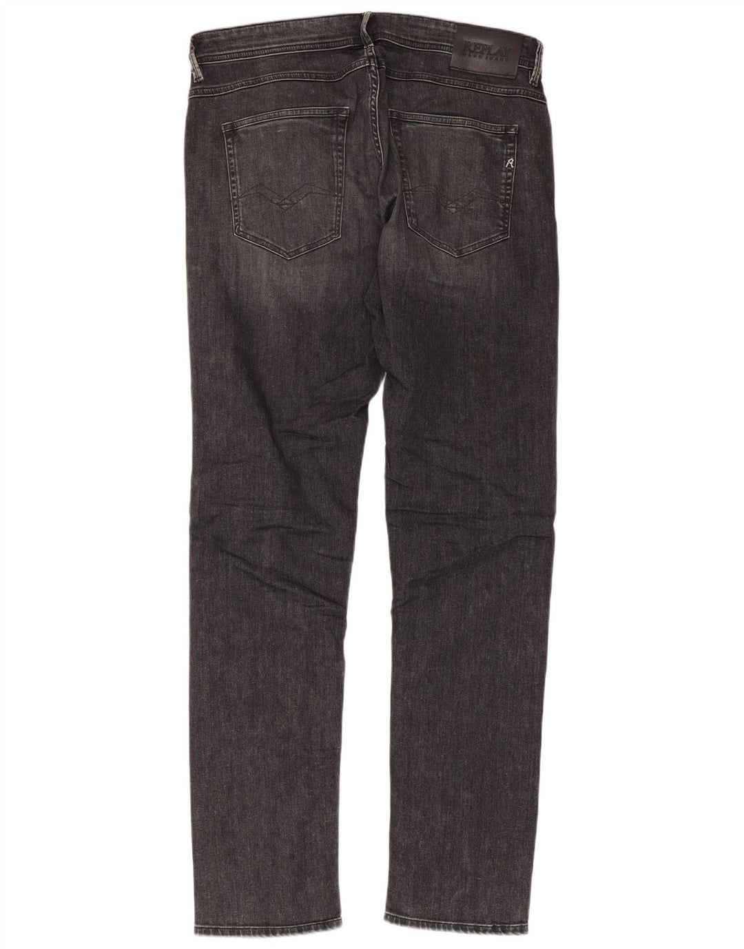 REPLAY Jeans slim regolari Willbi da uomo W33 L34 cotone grigio