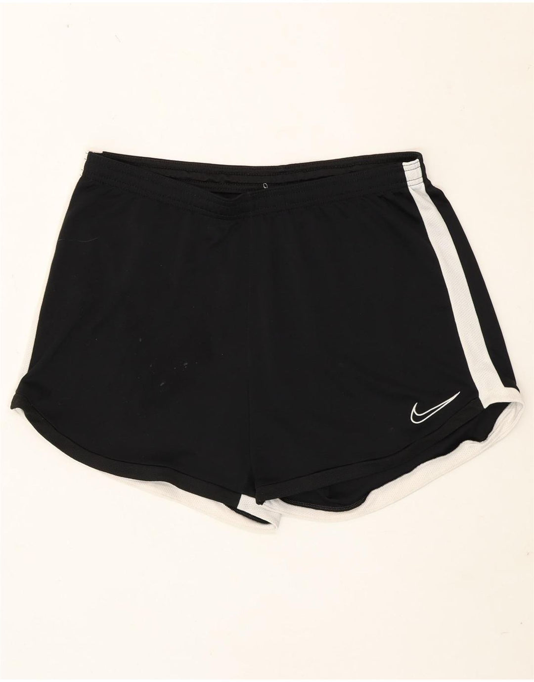Pantaloncini sportivi Nike Dri Fit da uomo, grandi, in poliestere color block nero