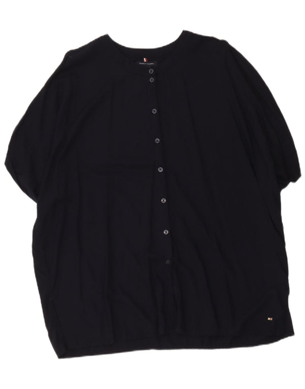 Camicetta a maniche corte da donna Tommy Hilfiger UK 20 2XL Blu navy