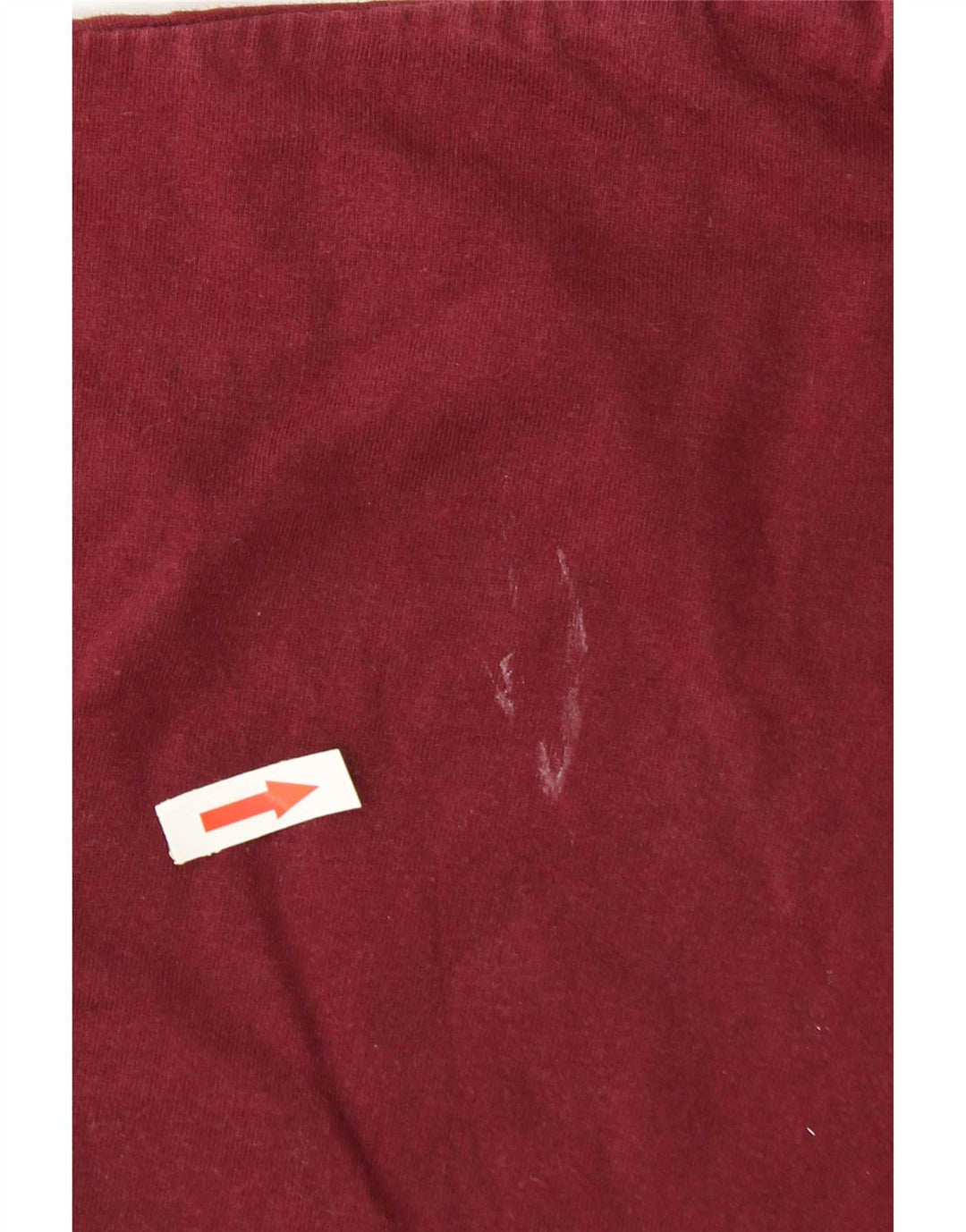 T-shirt Reebok da uomo Top Large in cotone bordeaux
