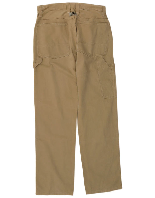Pantaloni cargo dritti Carpenter da uomo Replay W31 L34 in cotone beige