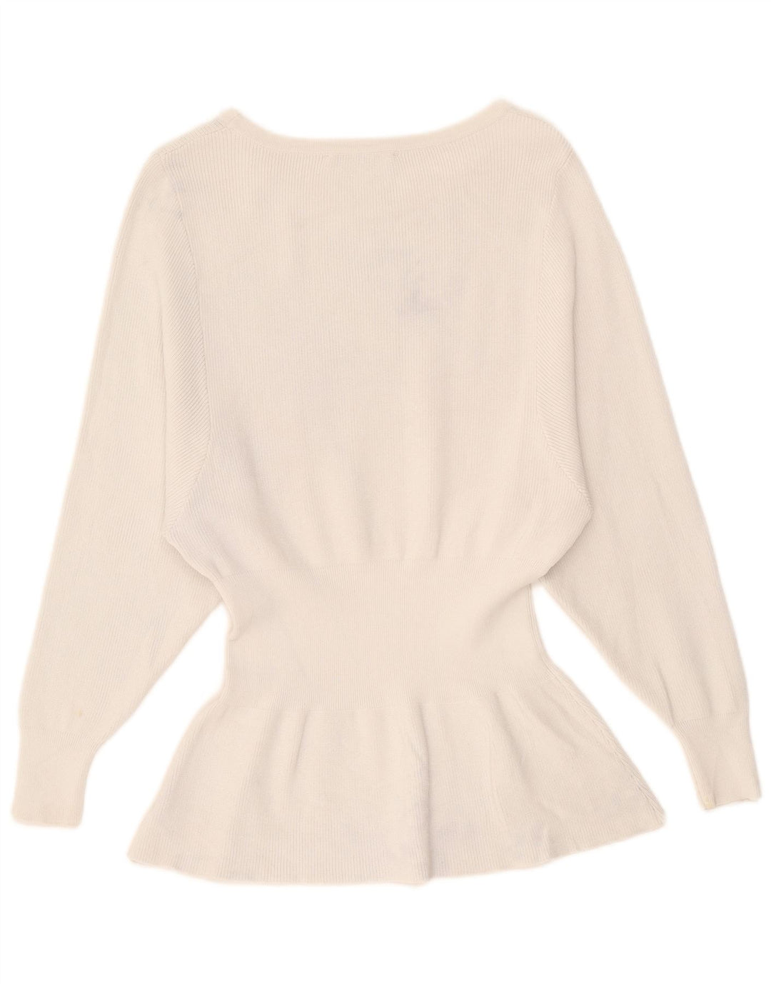 Top Zara da donna a maniche lunghe UK 10 Small Beige