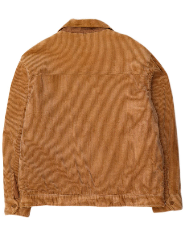 Giacca da uomo in velluto a coste Sherpa Zara UK 44 2XL Cotone beige