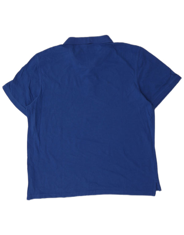 Polo Pierre Cardin da uomo vestibilità regolare 3XL cotone blu
