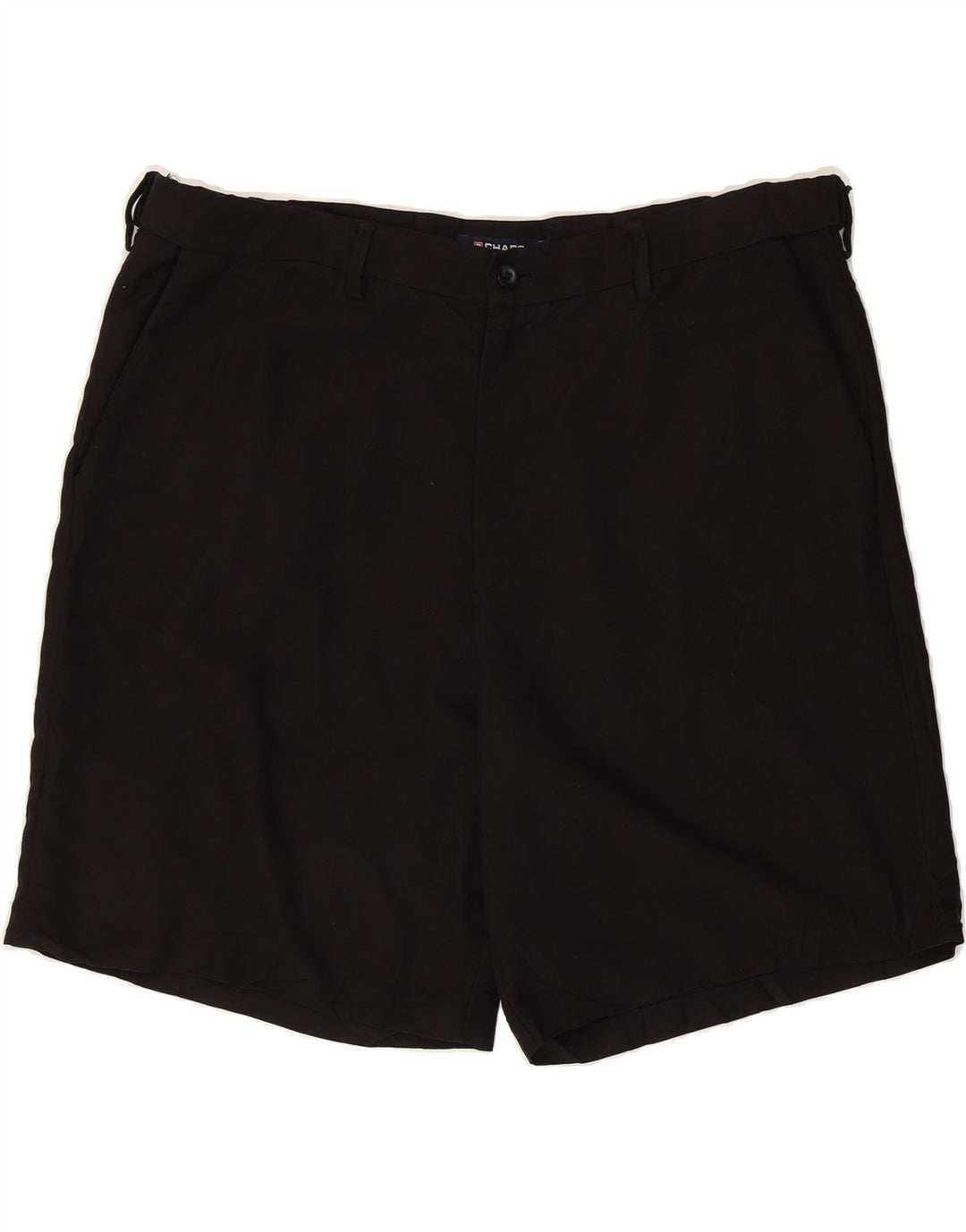 CHAPS Mens Chino Shorts W42 2XL Black Polyester Vintage Chaps and Second-Hand Chaps from Messina Hembry 
