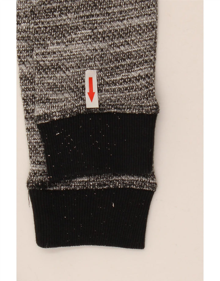 Maglione oversize con cappuccio da donna Animal UK 10 Piccolo poliestere screziato grigio