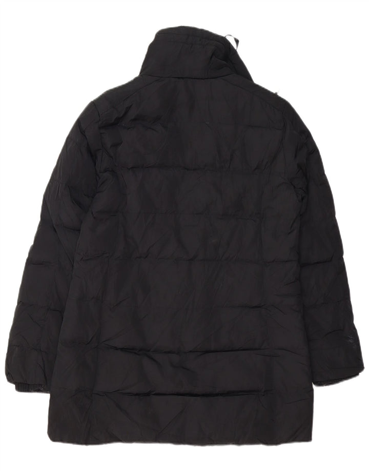 Cappotto imbottito oversize da donna Michael Kors UK 10 piccolo poliestere nero