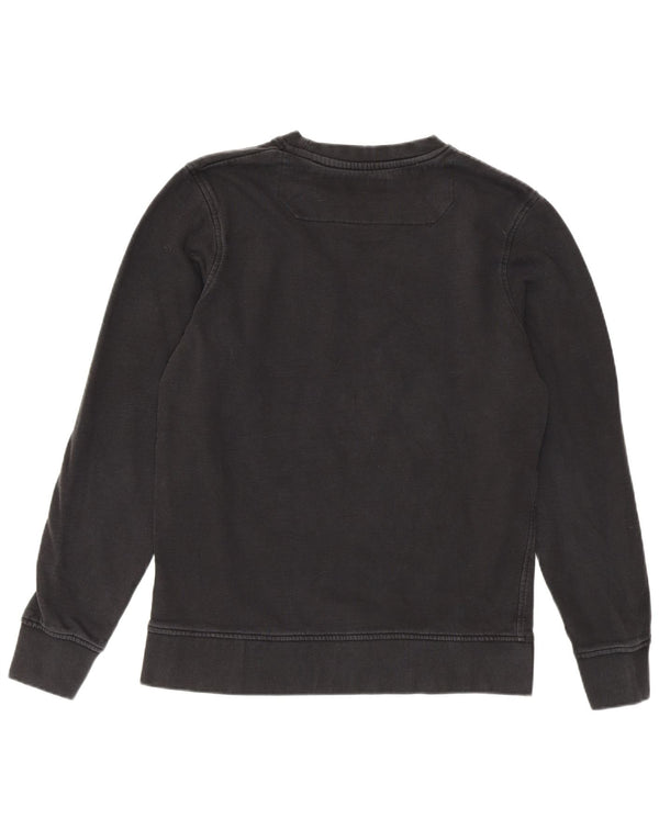 Jack & Jones Felpa grafica da uomo Maglione piccolo cotone nero