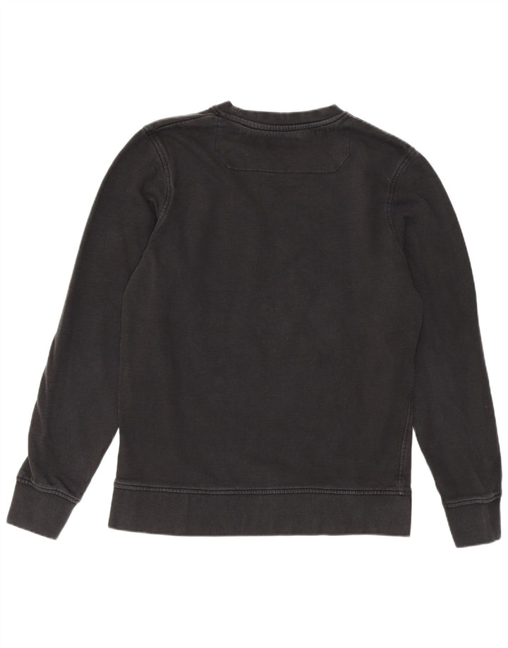 Jack & Jones Felpa grafica da uomo Maglione piccolo cotone nero