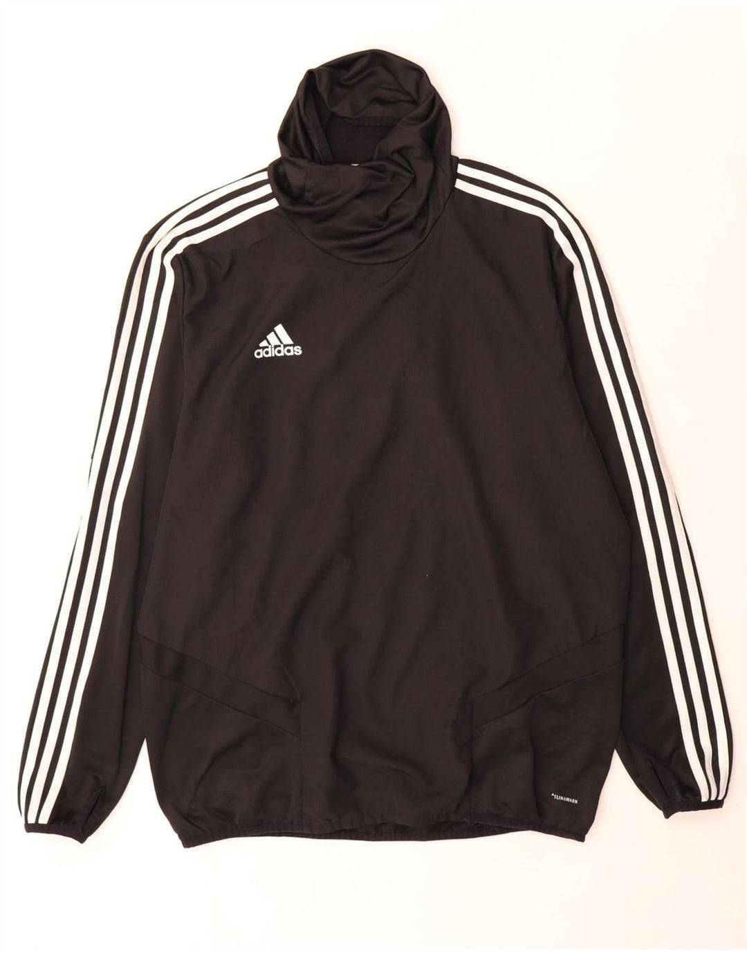 Adidas Uomo Climawarm Dolcevita Top Manica Lunga Grande Poliestere Nero